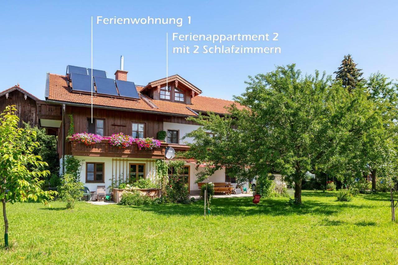 Zaisslhaeusl Hof Ferienwohnungen Übersee Kültér fotó